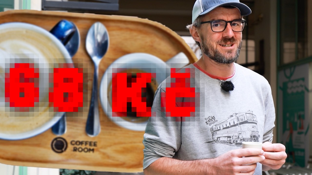 YouTube post by @KlucizPrahy for Surfshark. Caption reads: Jděte na https://surfshark.com/klucizprahy nebo....