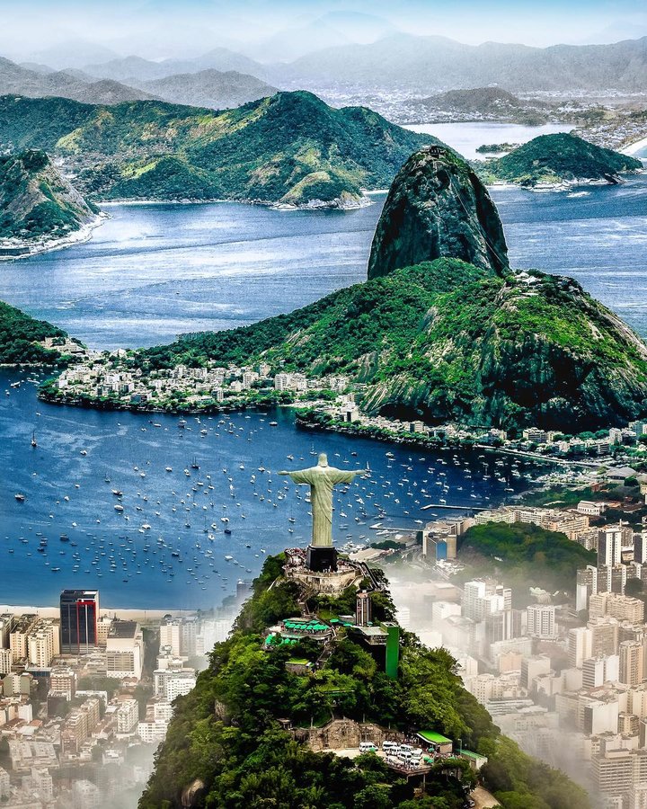 Instagram post by @agpfoto for Discover Earth. Caption reads: South America is my favorite continent. What's....