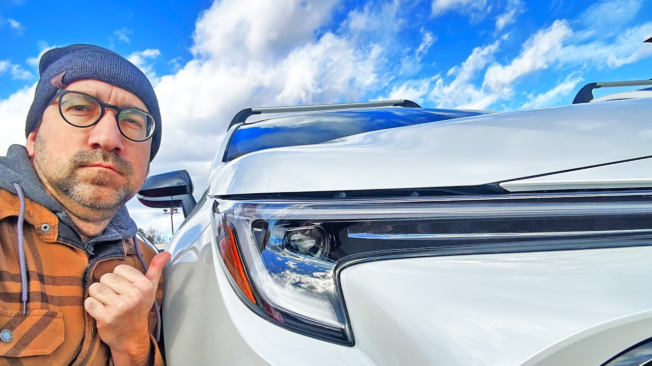 YouTube post by @MotorFeed for WOLFBOX. Caption reads: Toyota's NEW $20,000 CAR Just KILLED Honda and....