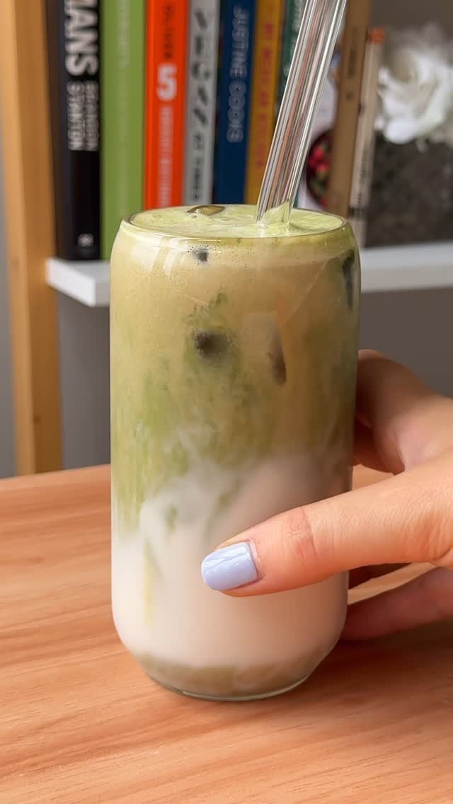 Instagram post by @shityoushouldeat for Forager Project. Caption reads: The creamiest Brown Sugar Banana Bread Matcha....