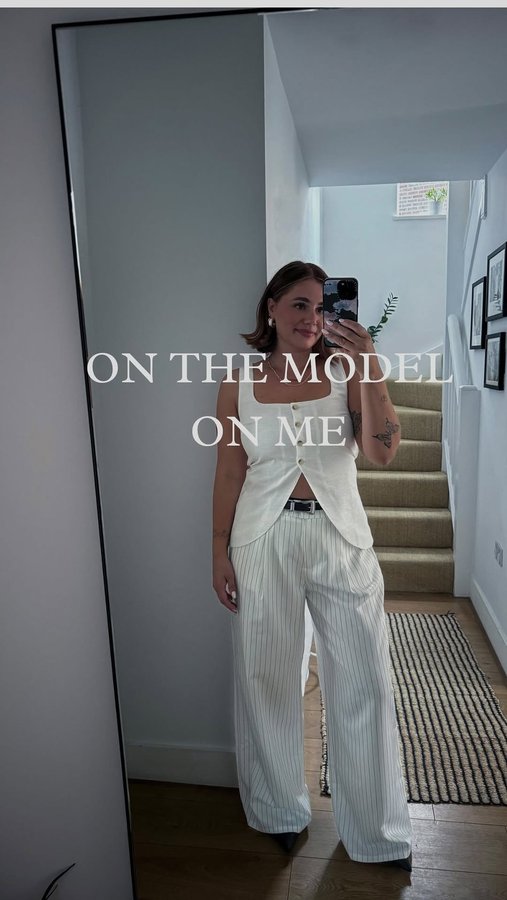 Instagram post by @gracesurguy for The Kooples. Caption reads: Next little video in my on the model on me series,....