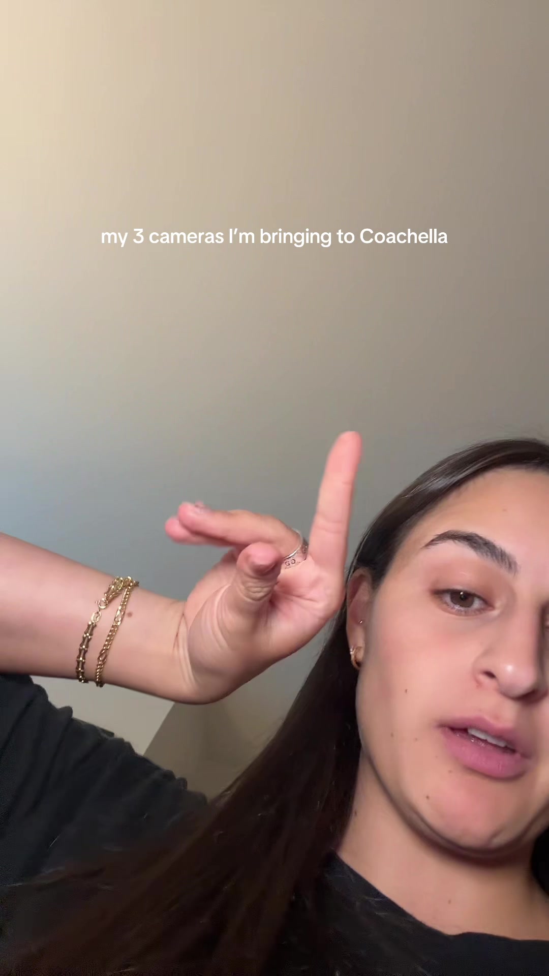 TikTok post by @mel.in.soho for CampSnap. Caption reads: Cameras are my one true love @Camp Snap Camera....