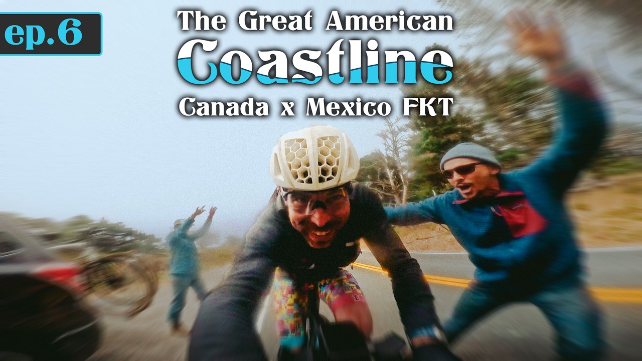 YouTube post by @TheVCAdventures for USWE. Caption reads: Day 6 | My Plan Was To RIDE 12 HOURS Without....