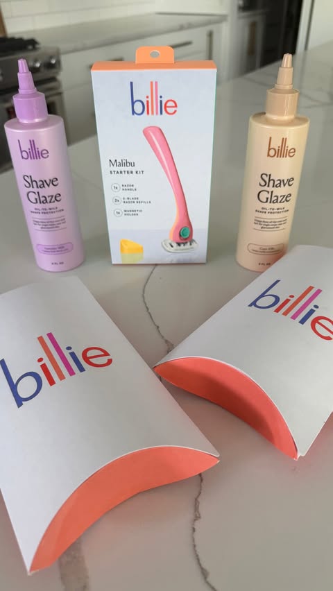 Instagram post by @avery.neff for Billie. Caption reads: [...] myself again Lately i’ve been using @billie....