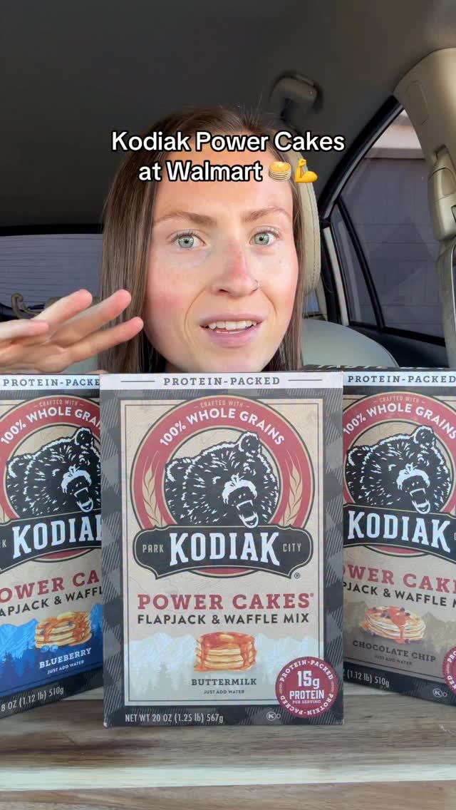 Instagram post by @morganchomps for Kodiak Cakes. Caption reads: Don’t miss this delicious protein-packed find at....