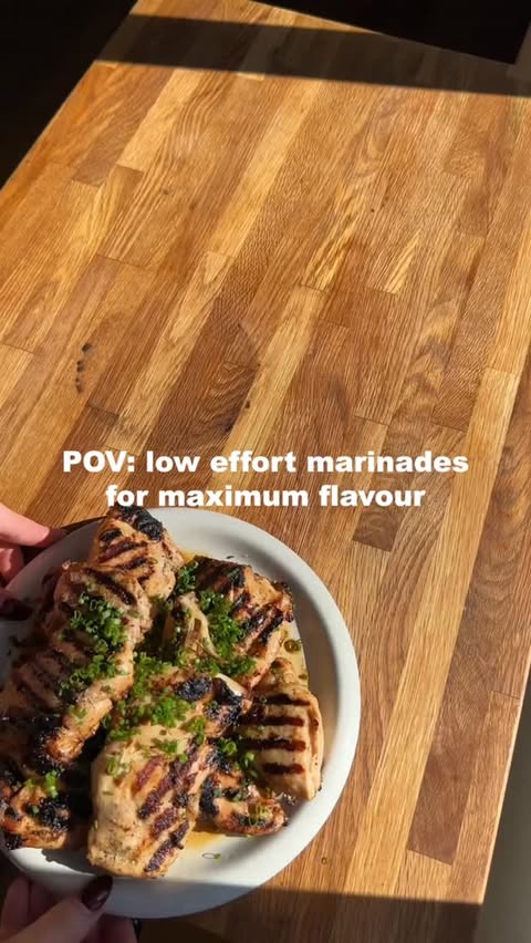 Instagram post by @sezzy.brown for Ziploc. Caption reads: [...] that’s seriously juicy? Marinate it in a....