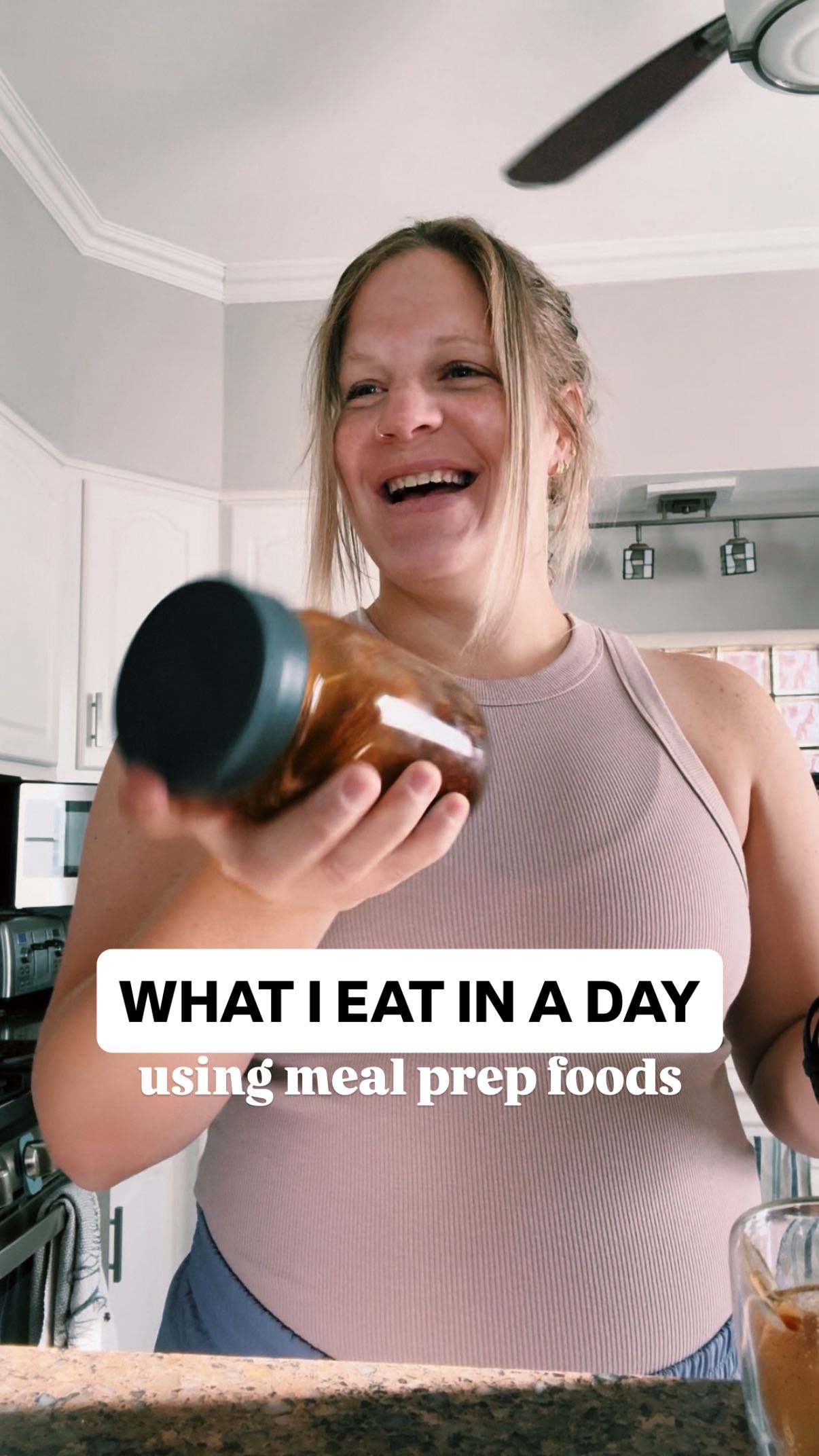 Instagram post by @jordos_world for RXBAR. Caption reads: What I eat in a day, but only easy meals!! I love....