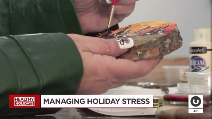 Instagram post by @kslnews for Intermountain Health. Caption reads: This time of year is busy, but experts are....