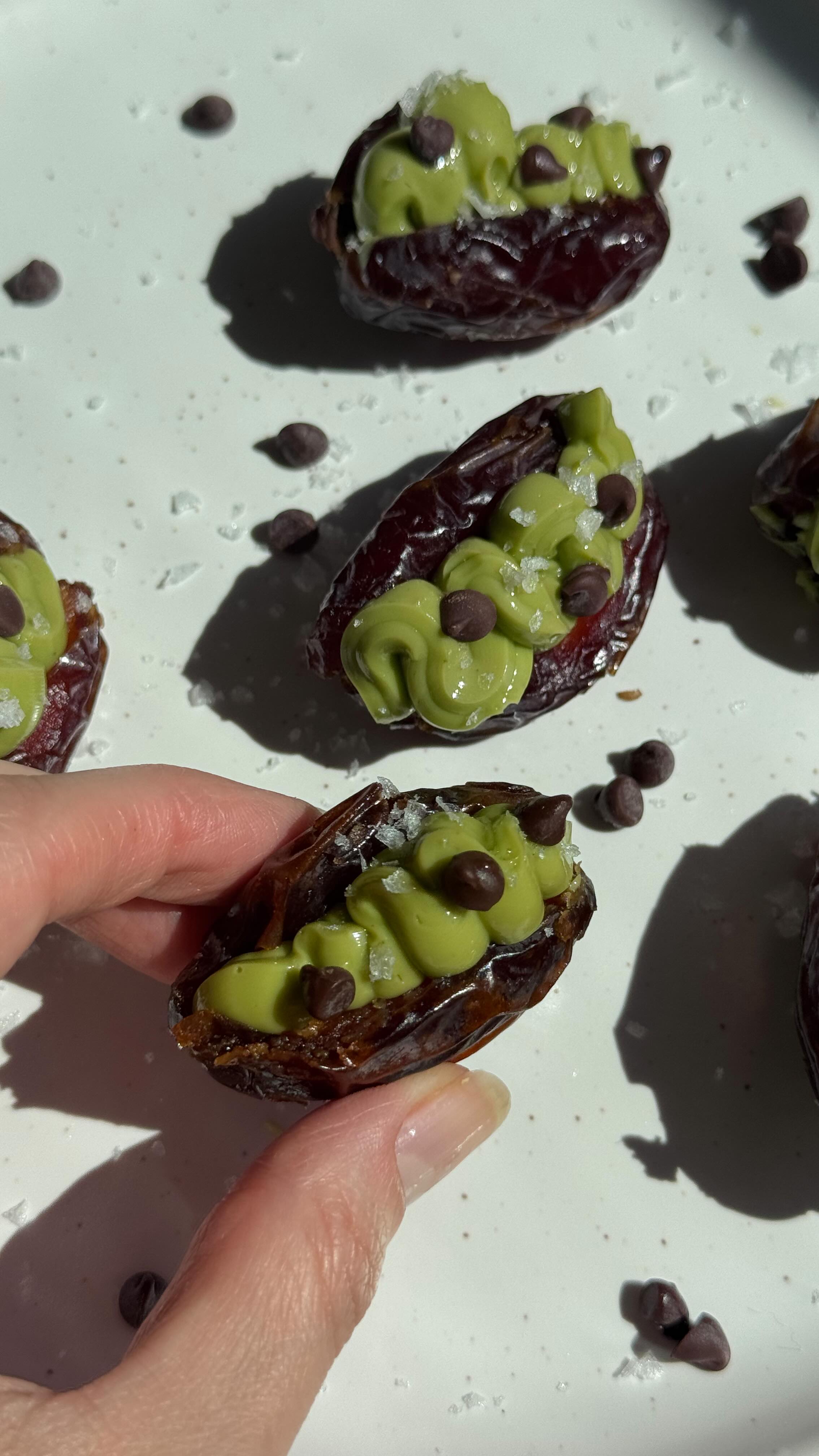 Instagram post by @cherylshealthylife for KerrygoldUSA. Caption reads: 3 of my favorites…

Matcha, butter & dates 🍵

I....