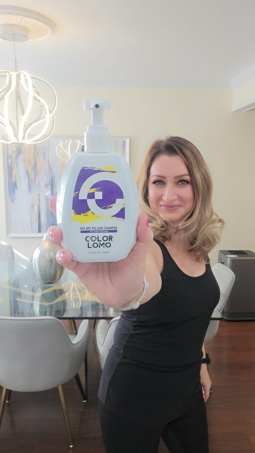 Instagram post by @didem_guneren_usa for Colorlomo. Caption reads: @colorlomohair

Good fragrance, rich foam, make....