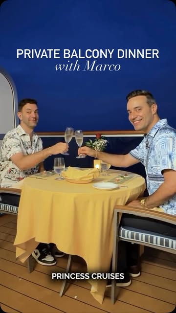 Instagram post by @bcslots for Princess Cruises. Caption reads: [...] the holidays this year at sea with....