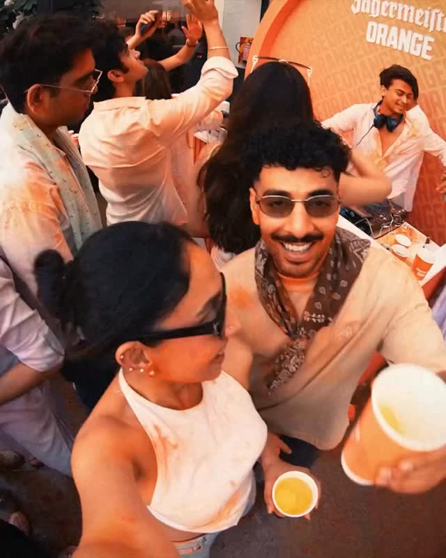 Instagram post by @nakewavs for Jägermeister. Caption reads: Stepping onto the stage and instantly knowing it....