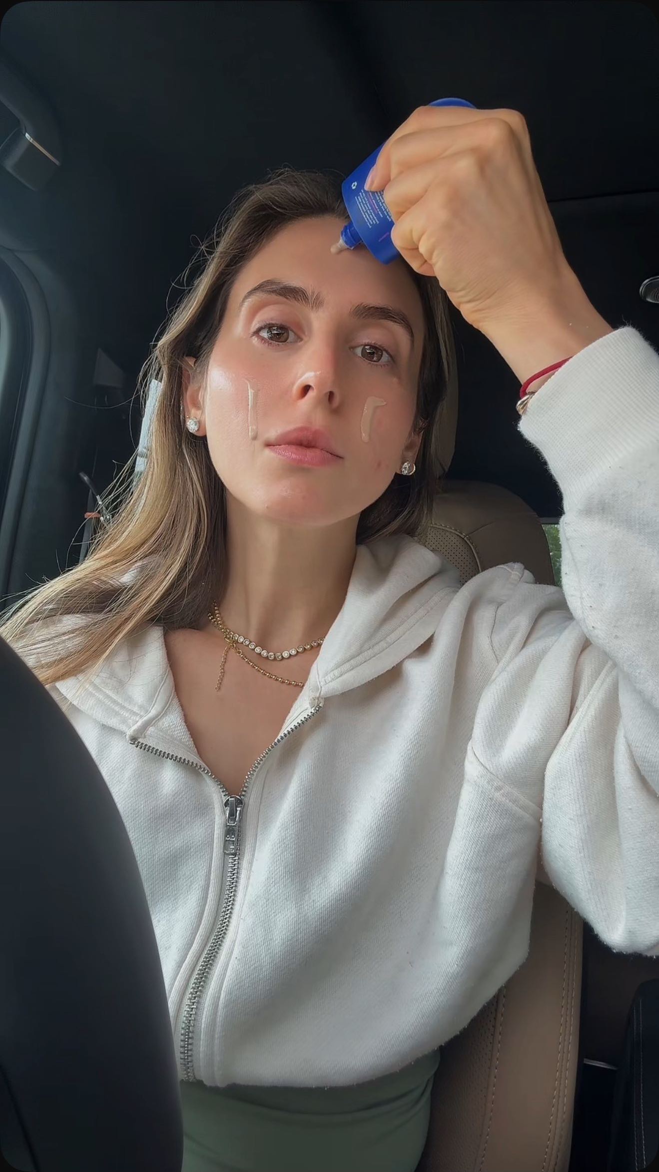 Instagram post by @itsjennarennert for Ultra Violette. Caption reads: And here’s your reminder to wear SPF even in the....