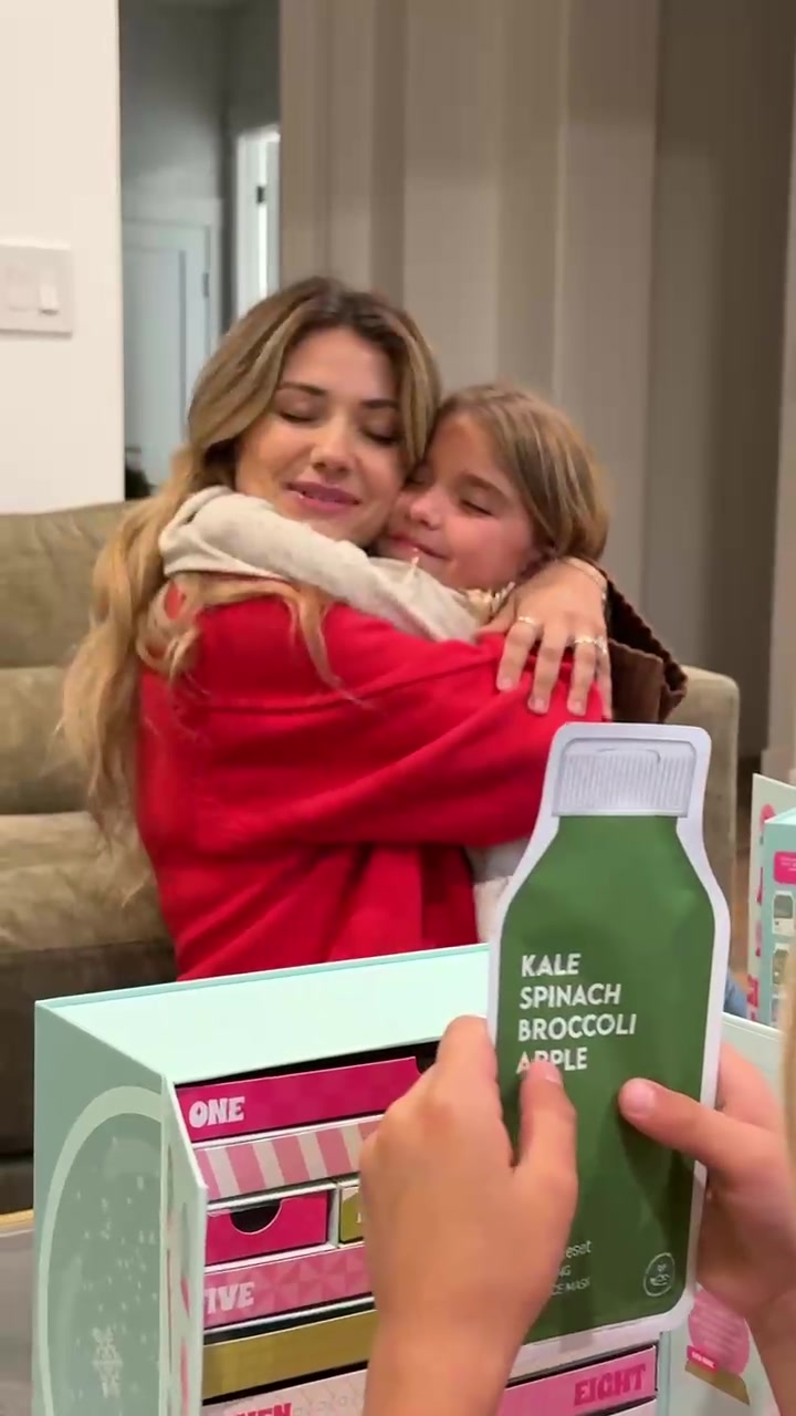 TikTok post by @kylerandmad for eswbeauty. Caption reads: The cutest gift that feels special and the girls....