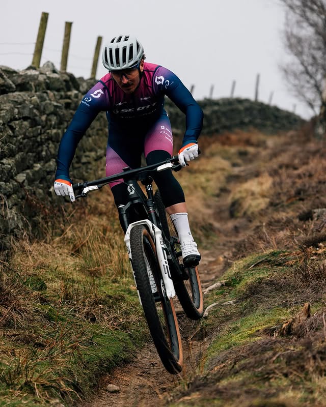 Instagram post by @tony4cett for SCOTT Sports. Caption reads: [...] choices from me. Huge shoutout to....