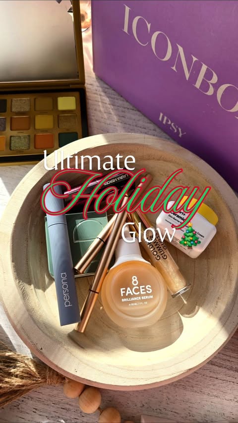 Instagram post by an influencer for IPSY. Caption reads: [...] eyes — all in one box. ✨ @ipsy....