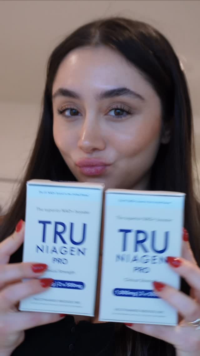 Instagram post by @meysafindings for TRU NIAGEN. Caption reads: gifted by Tru Niagen My fav✨ @truniagen @truniagen....