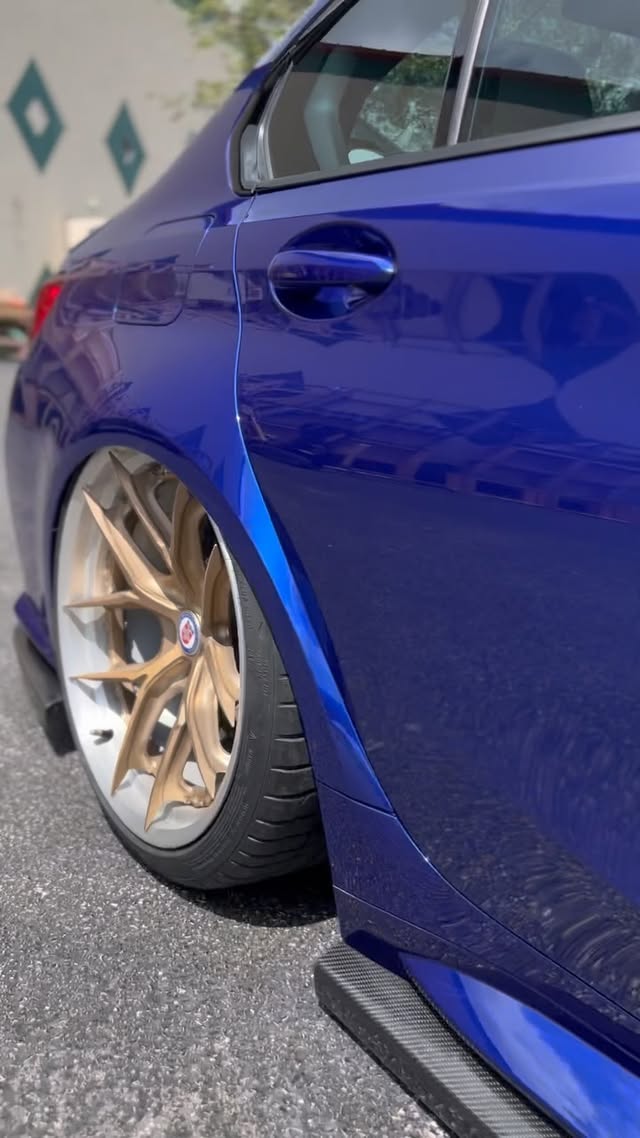 Instagram post by @g80enzo for Adro. Caption reads: [...] @rubentrrs954 @orlandobimmerclub @adro.inc....