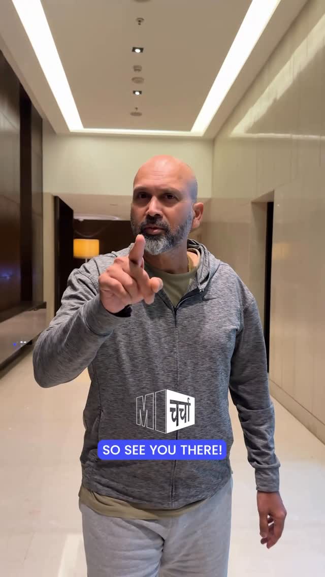 Instagram post by @thebluehoodieguy for Dream11. Caption reads: [...] - LIVE on the Mumbai Indians channel on....