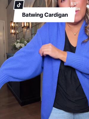 TikTok post by @crystal.aot for Imilybela. Caption reads: I need all the colors! This cardigan is a 10/10!....