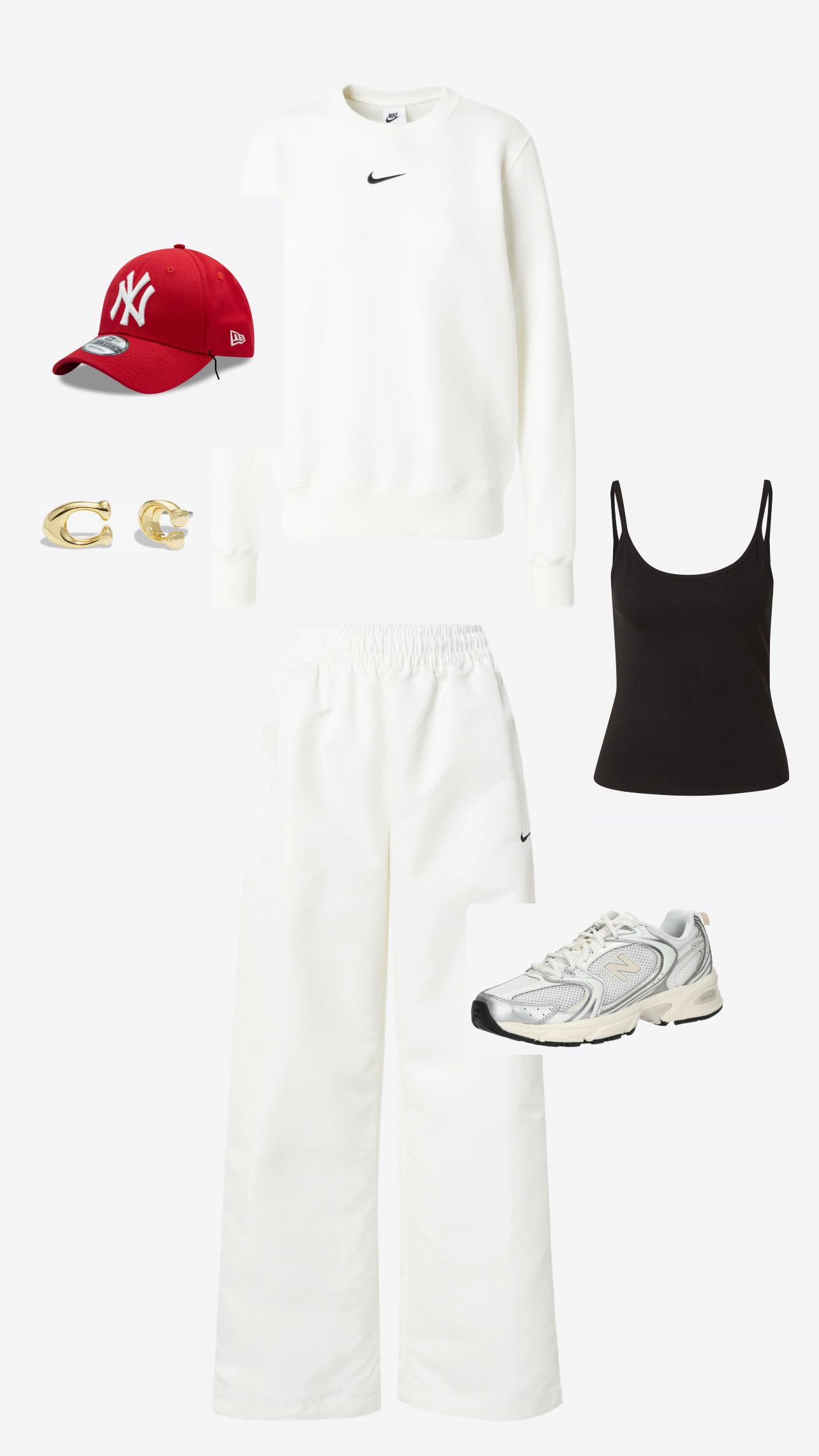 Instagram post by @antzela_tsekrezi for ABOUT YOU. Caption reads: Chic + comfy with @aboutyou @aboutyou_gr
✨Use the....