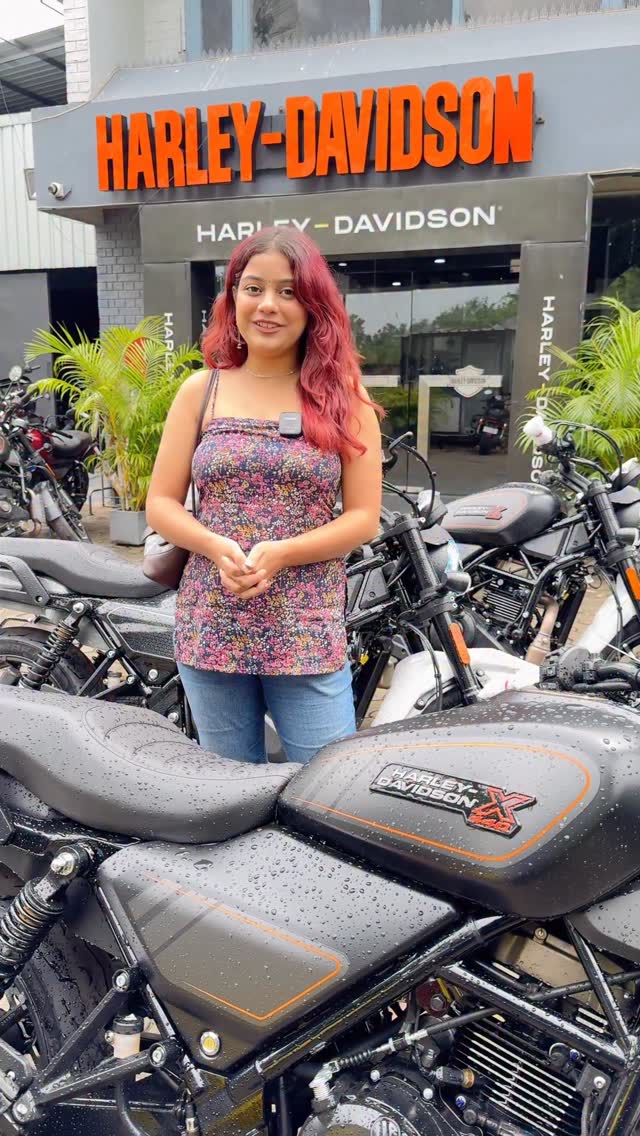 Instagram post by @youngster_of_chandigarh for Harley-Davidson. Caption reads: "Gifted him Speed, Style, and a Lifetime of Rides....