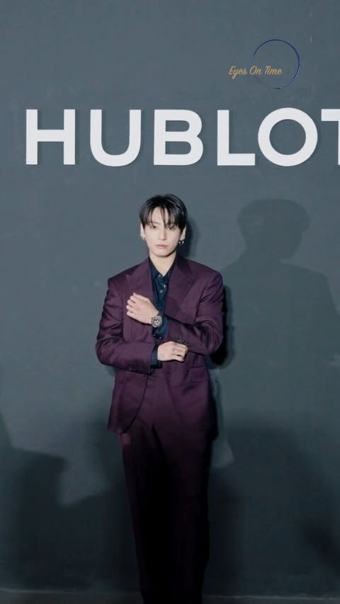 Instagram post by @eyesontime for Hublot. Caption reads: A defining cultural crossover. Hublot announces....