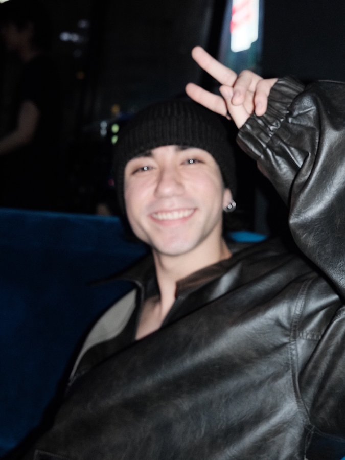 Instagram post by @kazumamitchell for HYPEBEAST. Caption reads: Popped out to Travis Scott’s party ✌️....