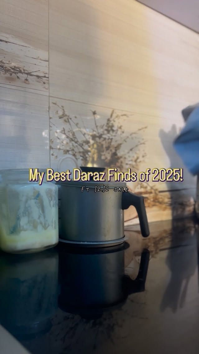 Instagram post by @zunaira_auraa for Daraz. Caption reads: Daraz Best finds of 2025… saved you the scroll ❤️....