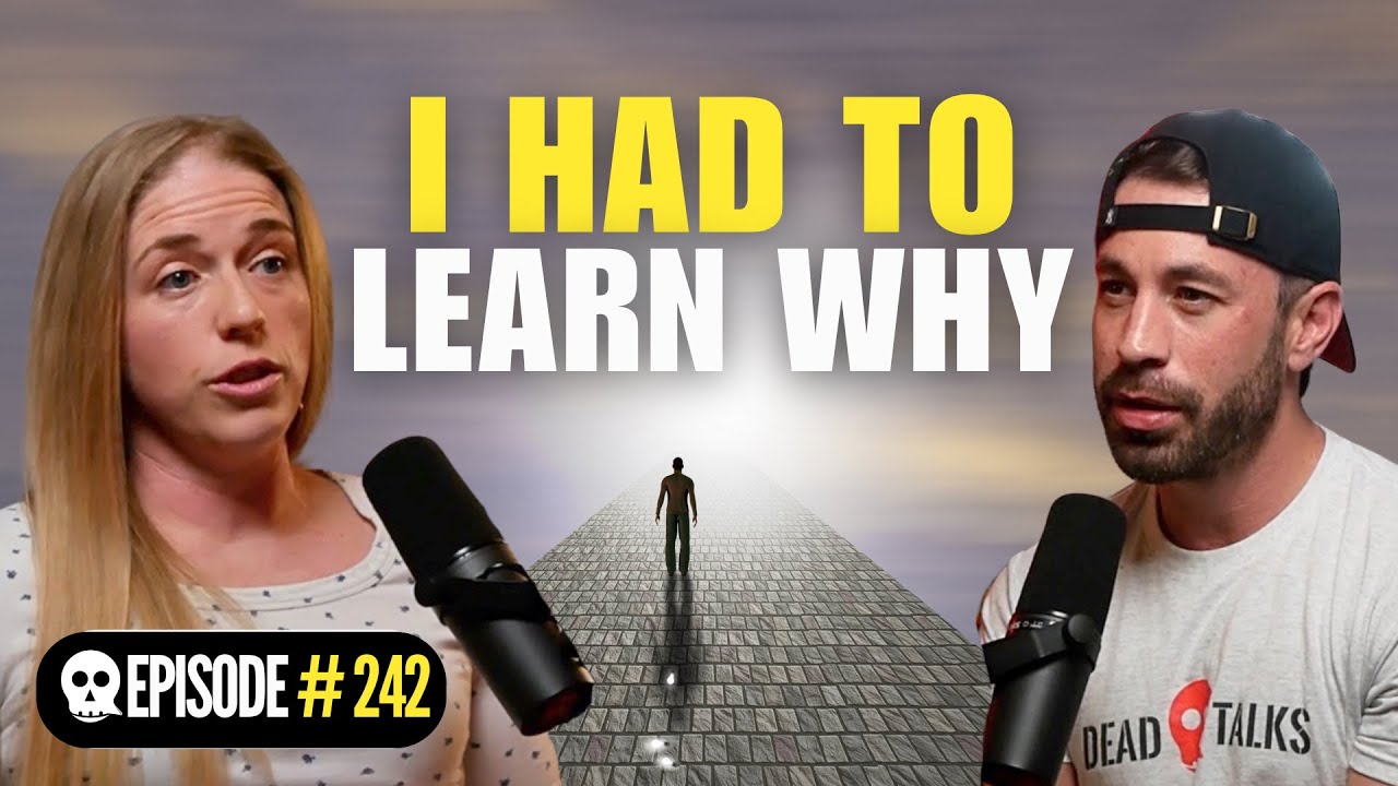 YouTube post by @deadtalkspodcast for Neuro. Caption reads: She Didn’t Believe in Mediums—Until She Became One.