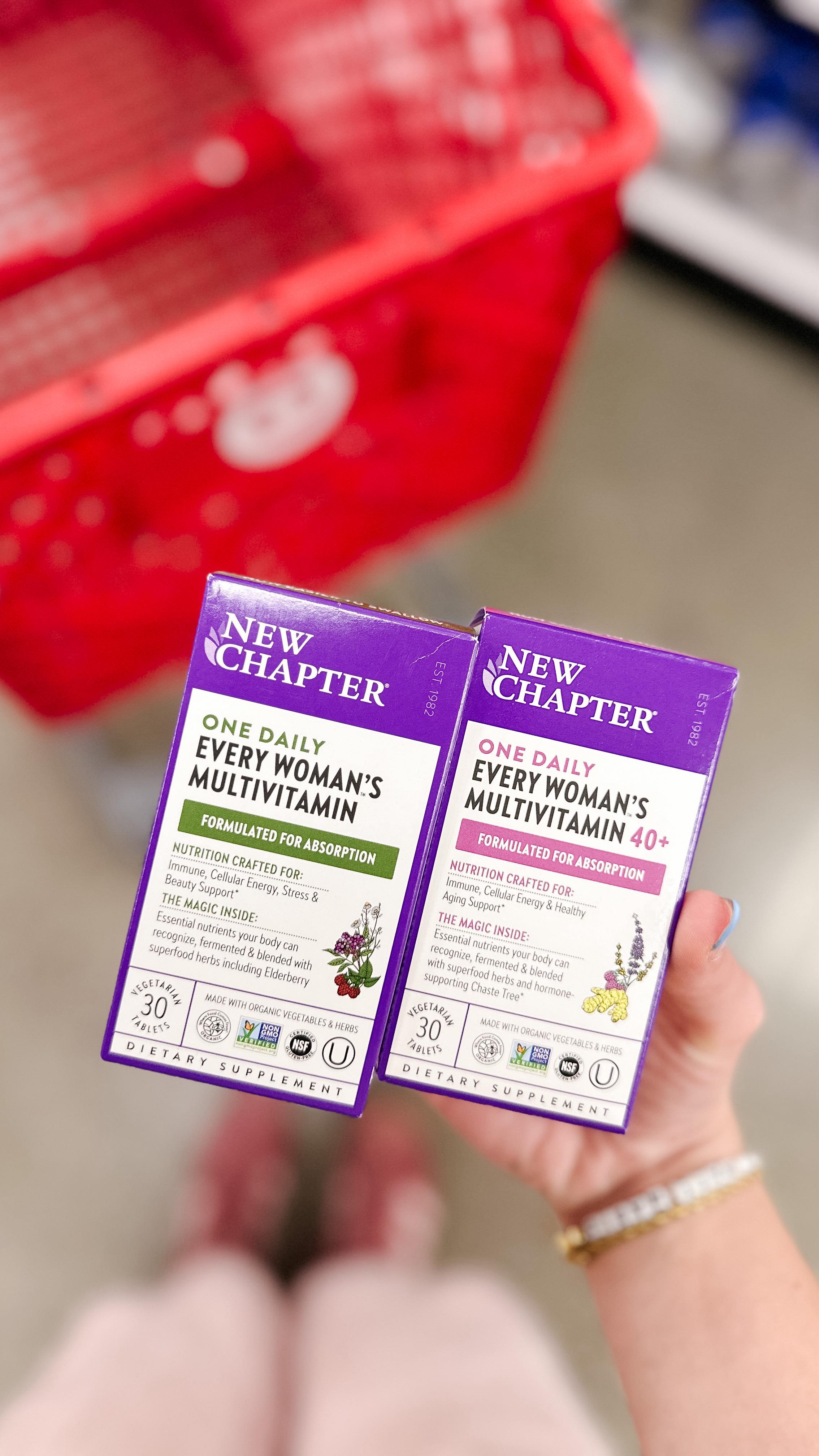 Instagram post by @allthingstarget for New Chapter. Caption reads: #NewChapter_Partner Back-to-School shopping is....