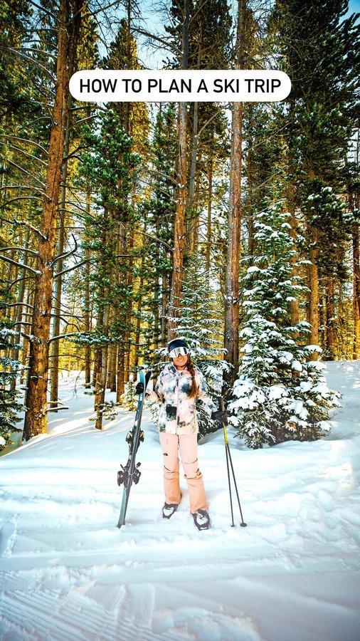 Instagram post by an influencer for Epic Pass. Caption reads: [...] ⁣ Definitely look into the @epicpass ⛷️ You....