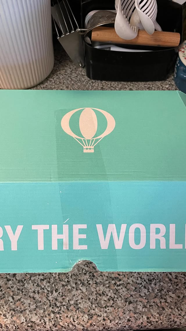 Instagram post by @phyllis_crane for Try The World. Caption reads: Try a few snacks with me from @trytheworld....