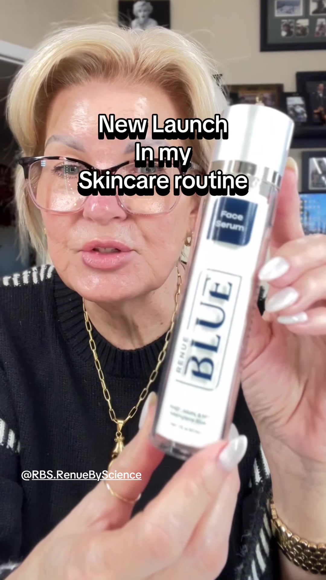 TikTok post by @michaelas_mb for Renue By Science. Caption reads: [...] #tiktokshopjumpstartsale @RBS.RenueByScience.