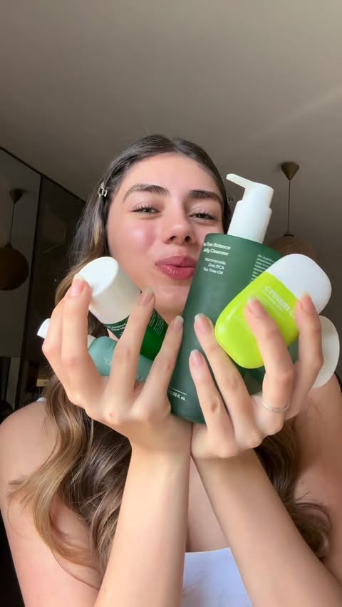 Instagram post by @derensehitoglu for Cream Co.. Caption reads: [...] with my newest essential: Everyday SPF....