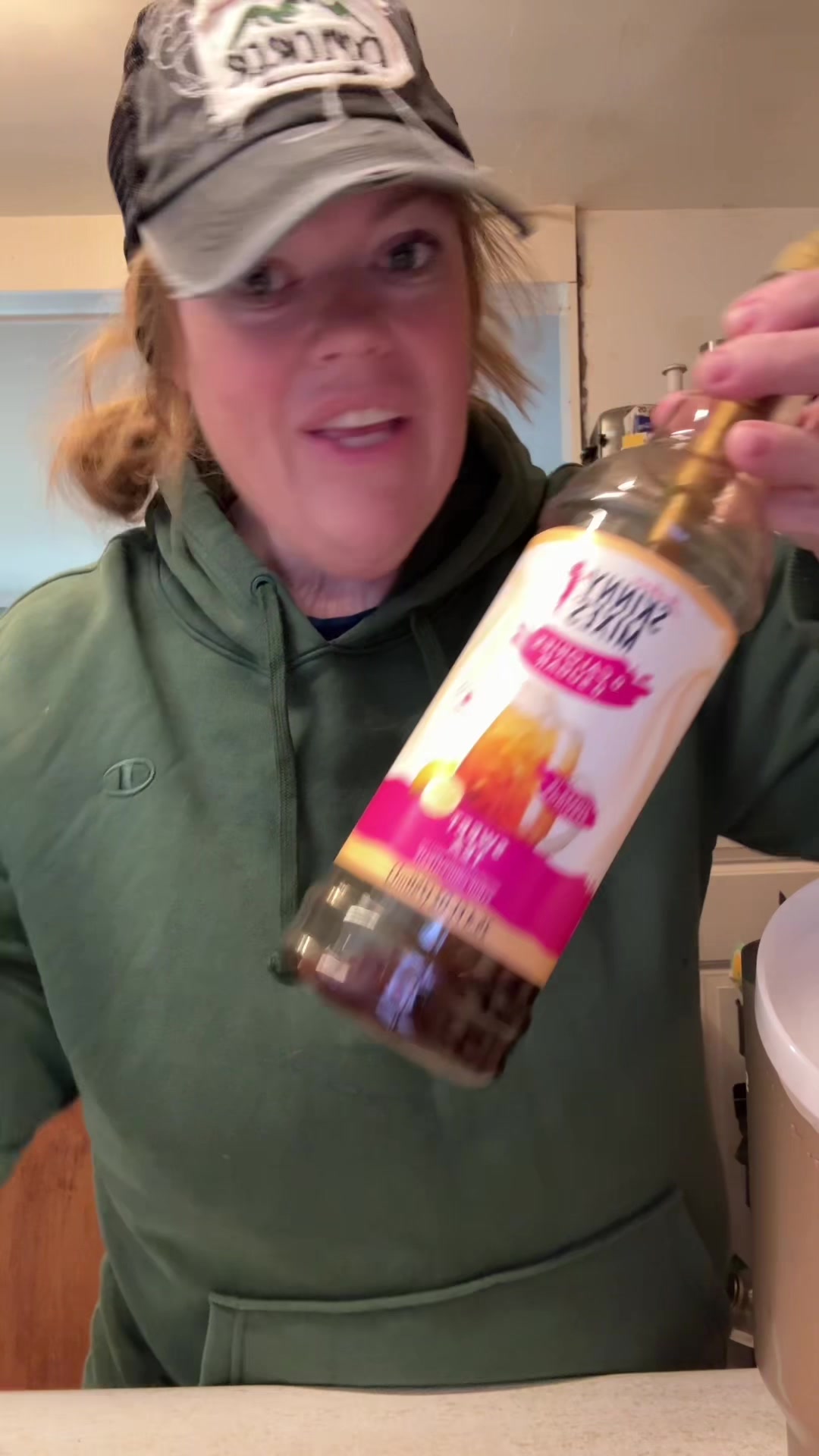 TikTok post by @purebrooket for Skinny Mixes. Caption reads: [...] #watergoals #tiktokshopcreatorpicks @Skinny....