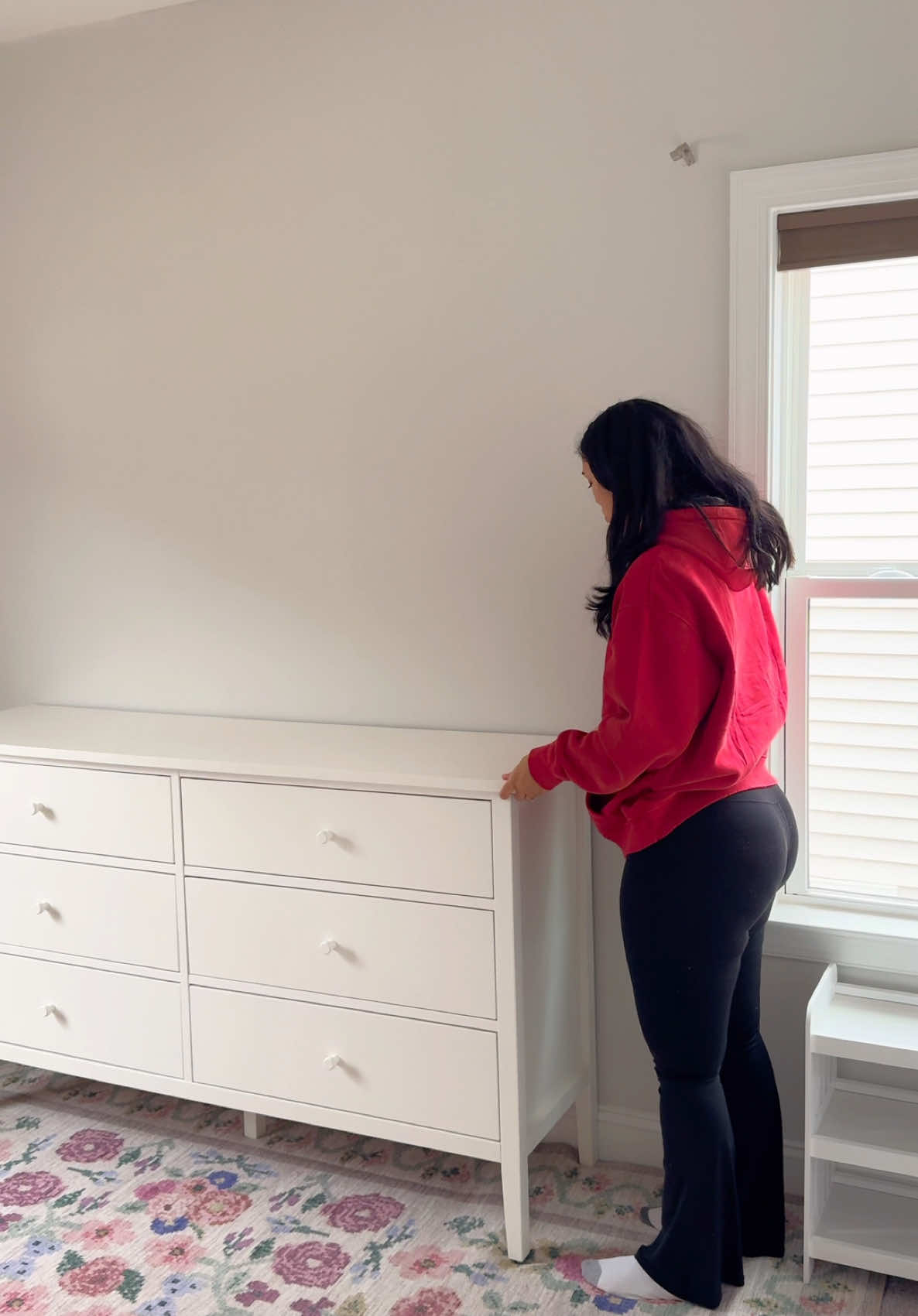 TikTok post by @alondra.leneisha for IKEA USA. Caption reads: #ad so simple and so worth it! @IKEA USA....