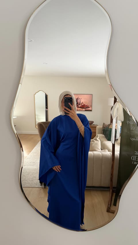 Instagram post by @sally.alhadidi for Veiled. Caption reads: an outfit for every Eid moment with....