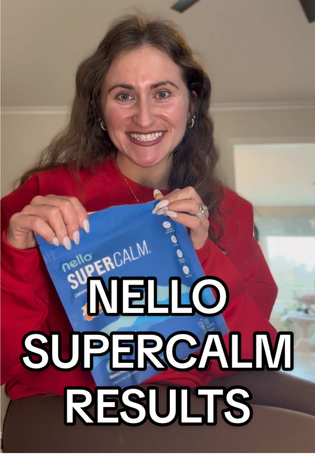 TikTok post by @tpickleleeyo for drinknello. Caption reads: The results speak for itself. @Drink Nello  This....