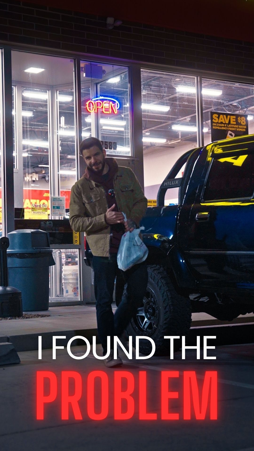 Instagram post by @jetbluehilux for Advance Auto Parts. Caption reads: Diesel’s hate air leaks

Follow for more Hilux....