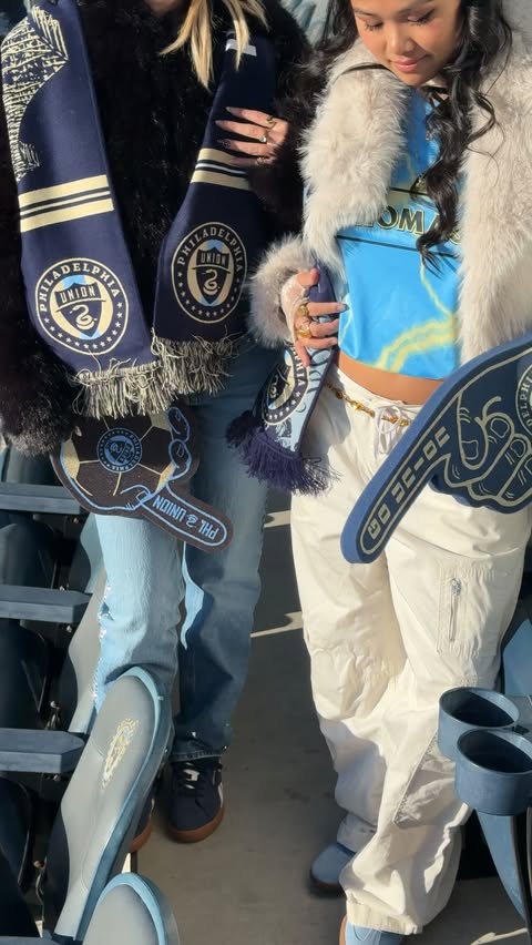 Instagram post by @tropicalcandice for SeatGeek. Caption reads: [...] OPENING DAYYYYY ⚽️⚽️⚽️ @philaunion @seatgeek....