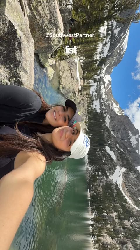 Instagram post by @pauulinaperez for Southwest Airlines. Caption reads: #ad #SouthwestPartner sharing the Southwest magic....