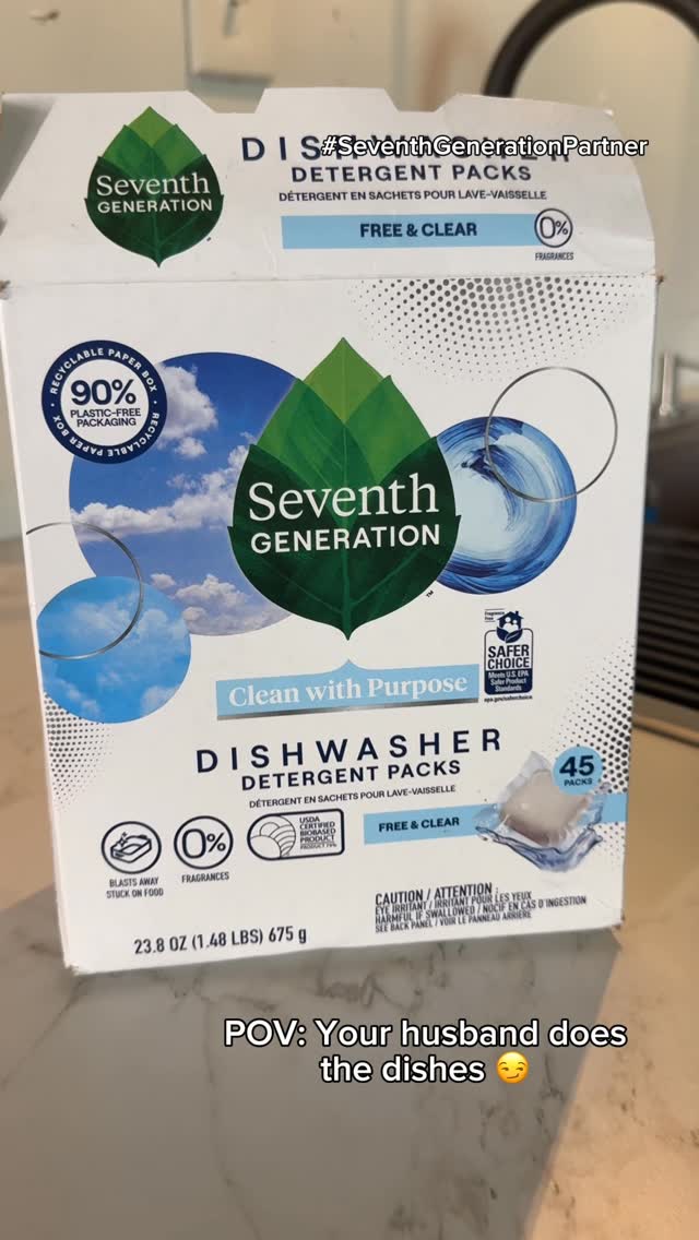 Instagram post by @lesleemarler for Seventh Generation. Caption reads: #SeventhGenerationPartner One pack tackles our....