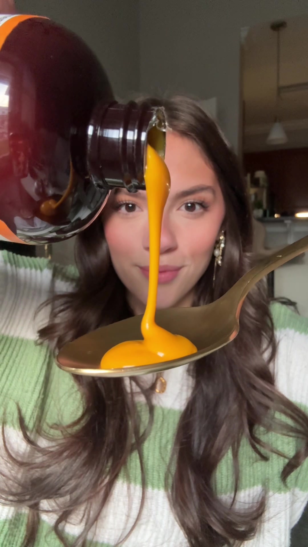 TikTok post by @jrmounkes for Barlean's. Caption reads: [...] made the most incredible product @Barlean's....