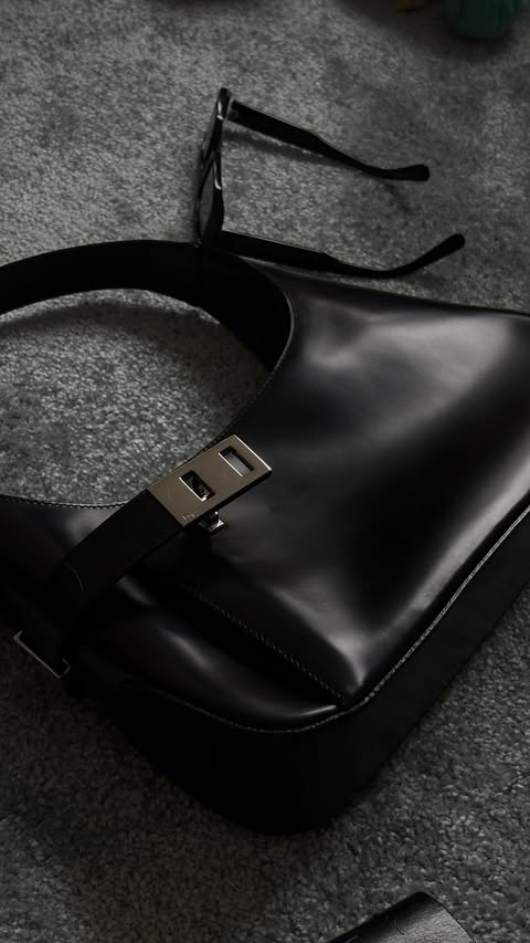 Instagram post by @justjoelee for FERRAGAMO. Caption reads: vintage bags always. say hello to my new baby~.