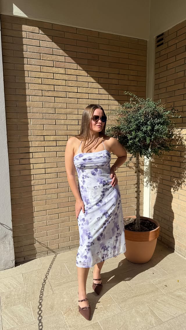 Instagram post by @ugc.space for Ever-Pretty. Caption reads: [ad/Unpaid collaboration] 
Three different dresses....