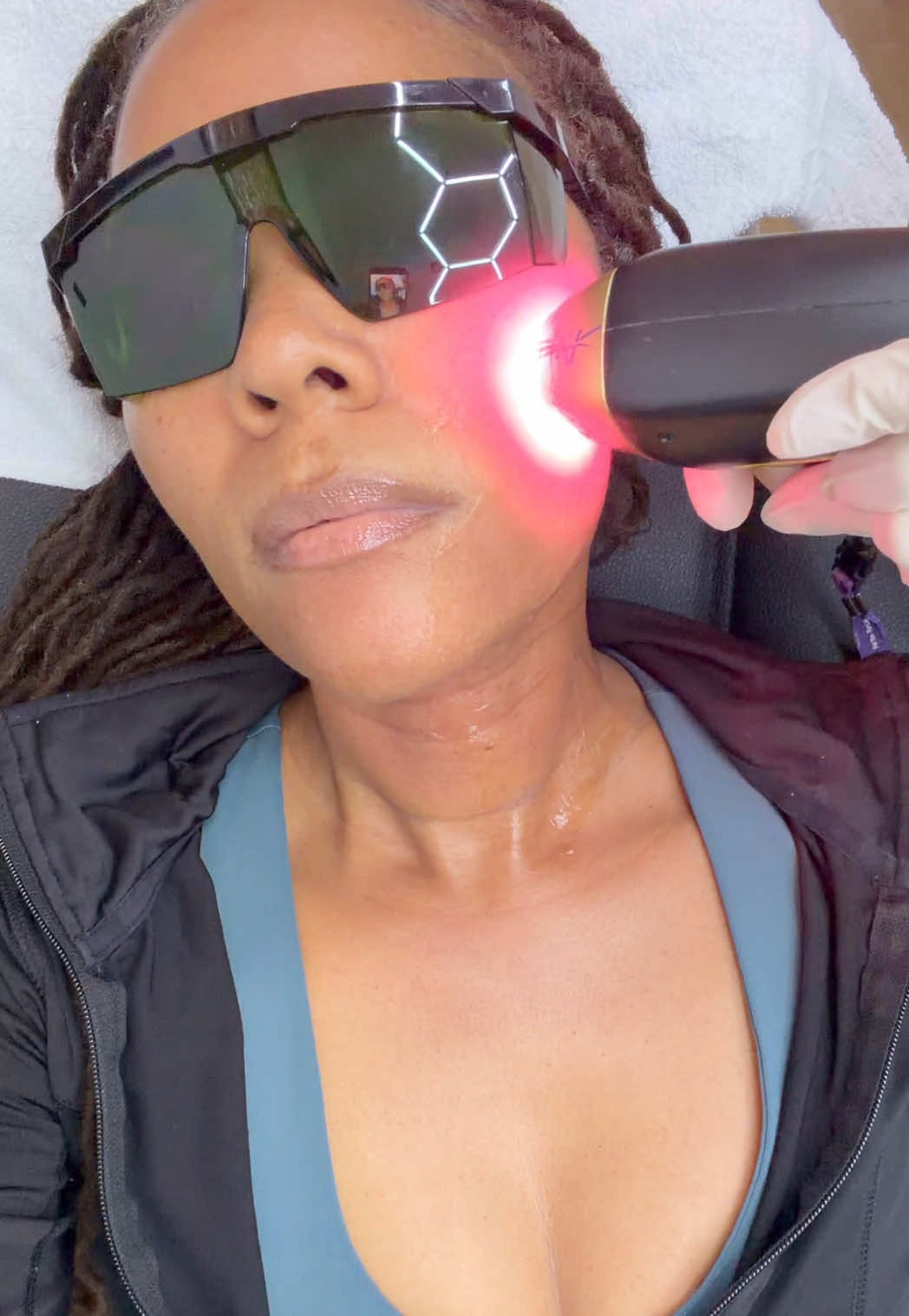 TikTok post by @beachbumwisdom for Nurse Jamie. Caption reads: [...] give me high tech! ✨ Come with me to @Nurse....