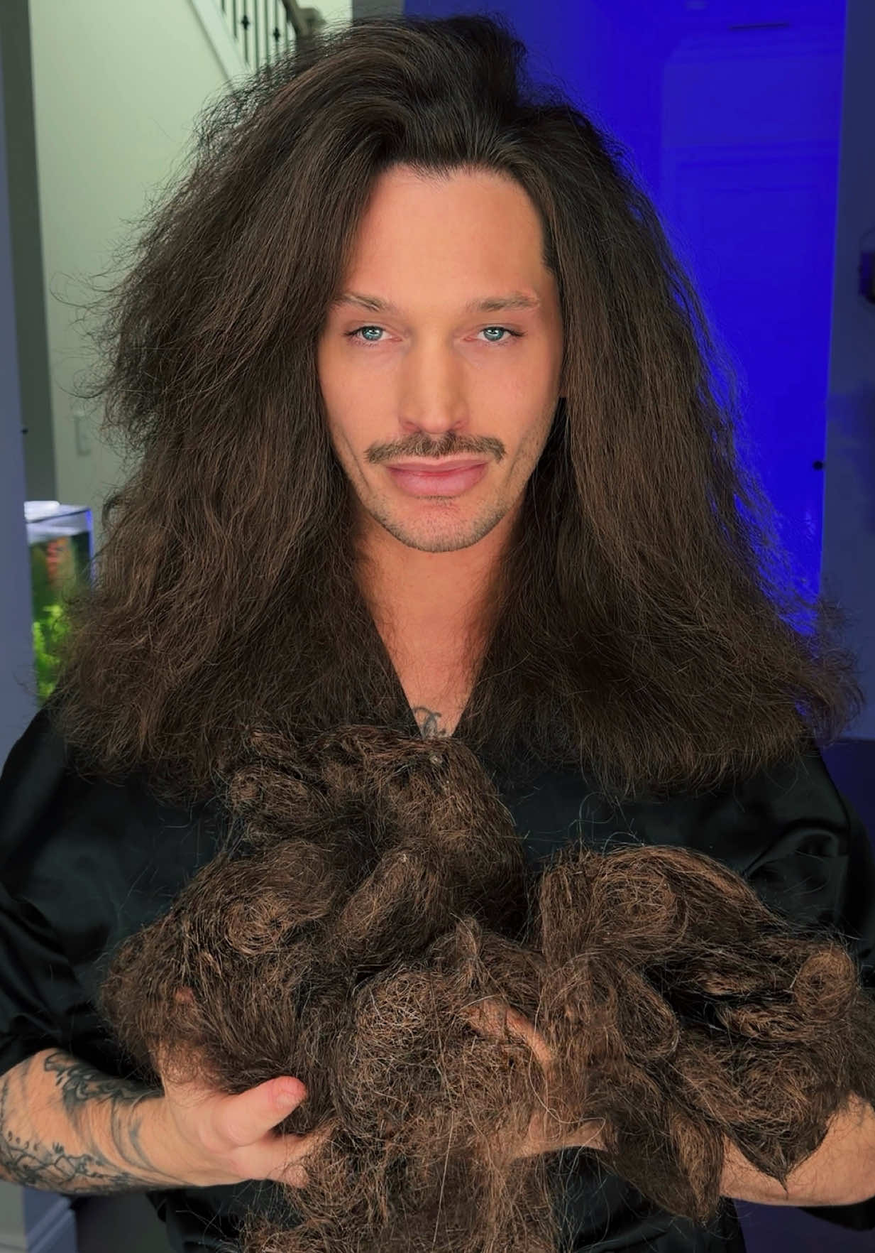 TikTok post by @jonathankmonroe for Maria Nila. Caption reads: [...] I stopped my hair from BREAKING OFF! @Maria....