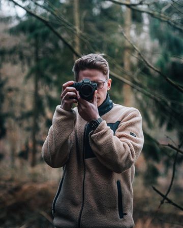 Instagram post by @cinem8.co for SKAGEN. Caption reads: #Werbung | I teamed up with @skagendenmark to try....