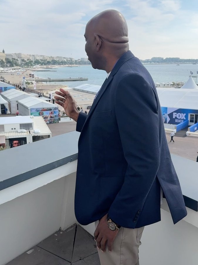 Instagram post by @robbielyleofficial for Ancestry. Caption reads: I’m here at Mipcom in Cannes where we are....